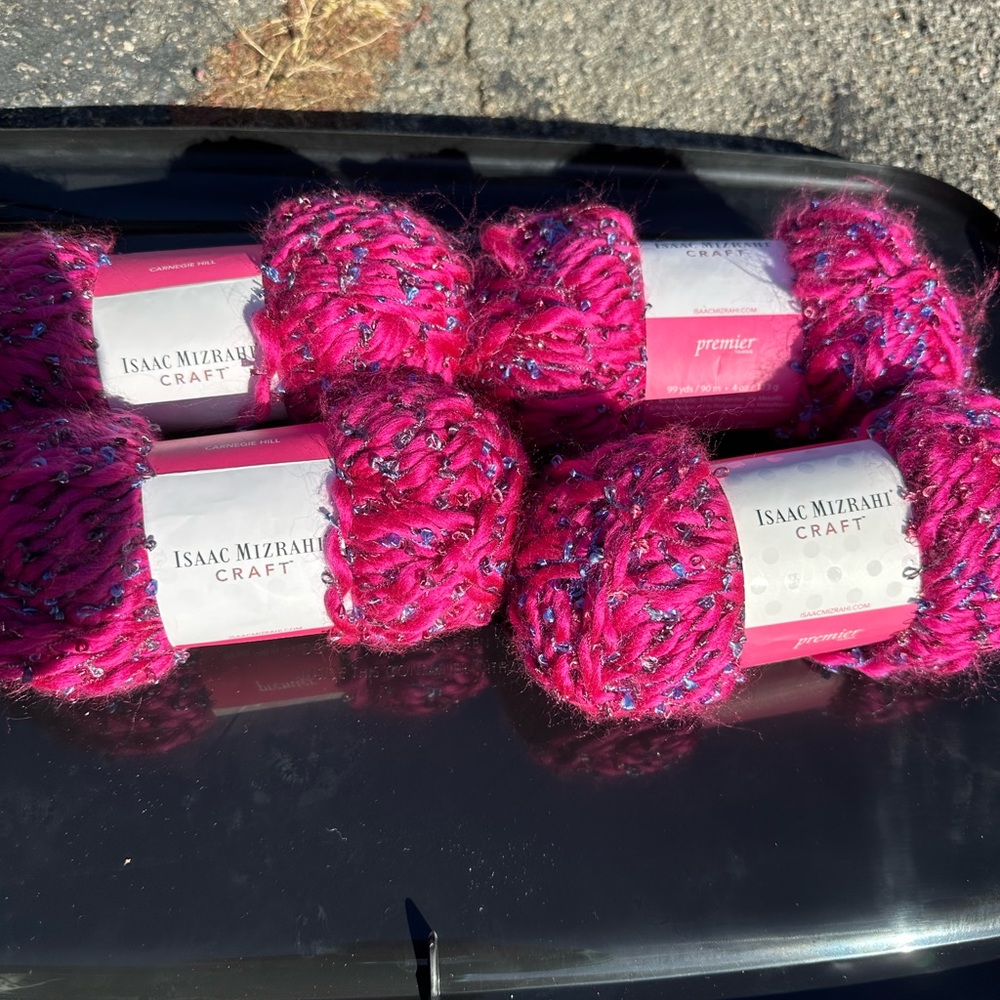 Isaac Mizrahi Premier Yarns in Vibrant Pink